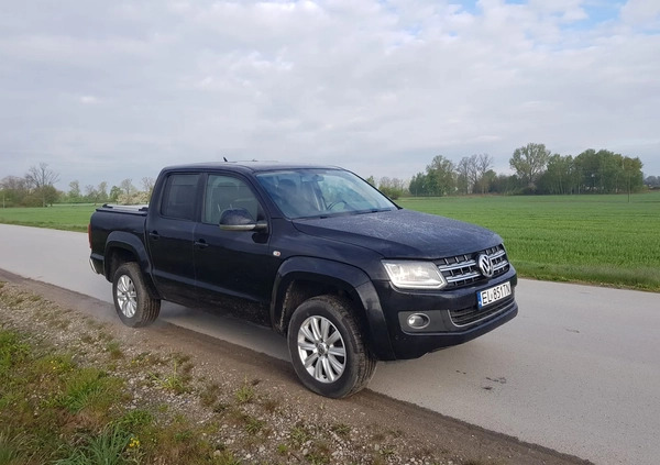 Volkswagen Amarok cena 64000 przebieg: 217000, rok produkcji 2014 z Łęczyca małe 172